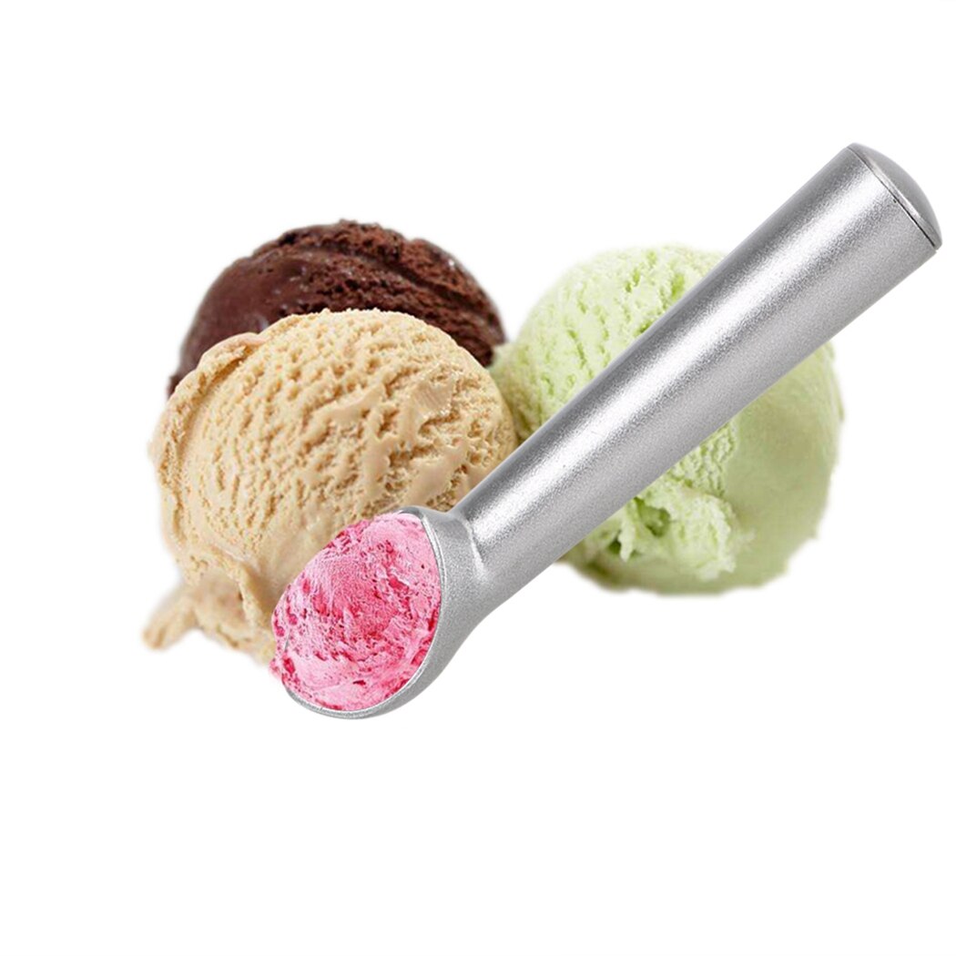 Ice Cream Ball Spoon Stainless Steel Spoon Fruit Watermelon Spoon Non-stick Ice Cream Ball Making Tool Kitchen Supplies