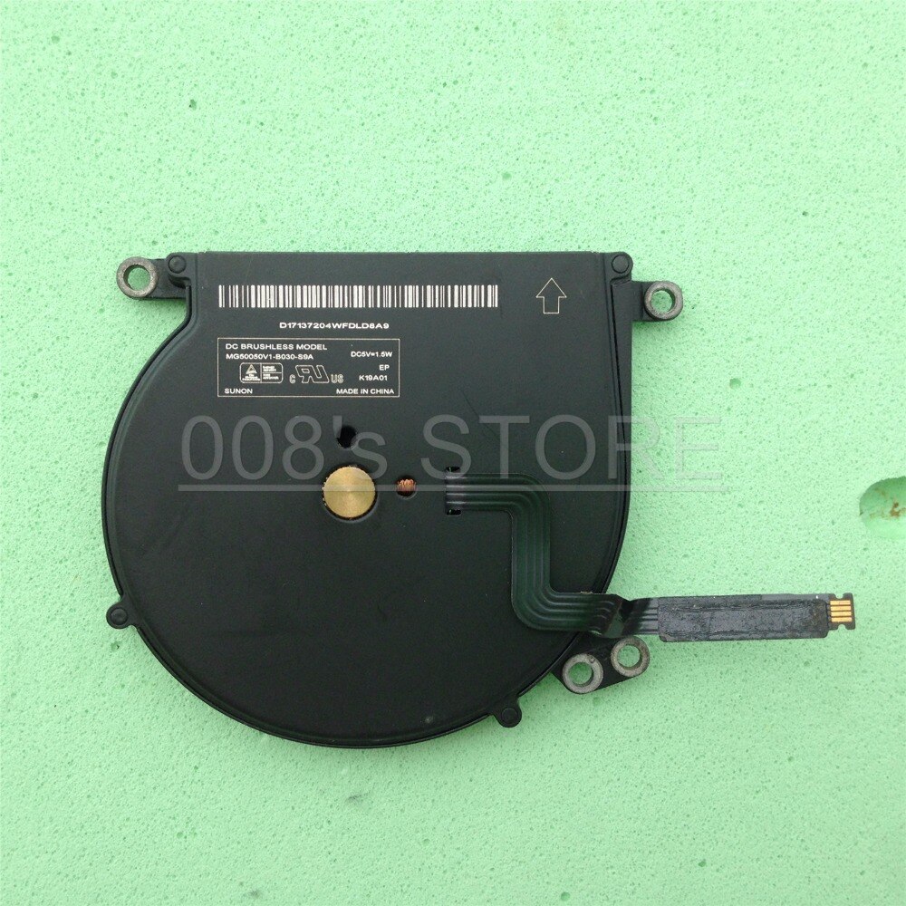 Ventilateur De Refroidissement Pour Apple MacBook Air A1369 A1370 A1465 MC503 MC504 MC505 MC968 MD233 MG50050V1-B030-S9A Radiateur