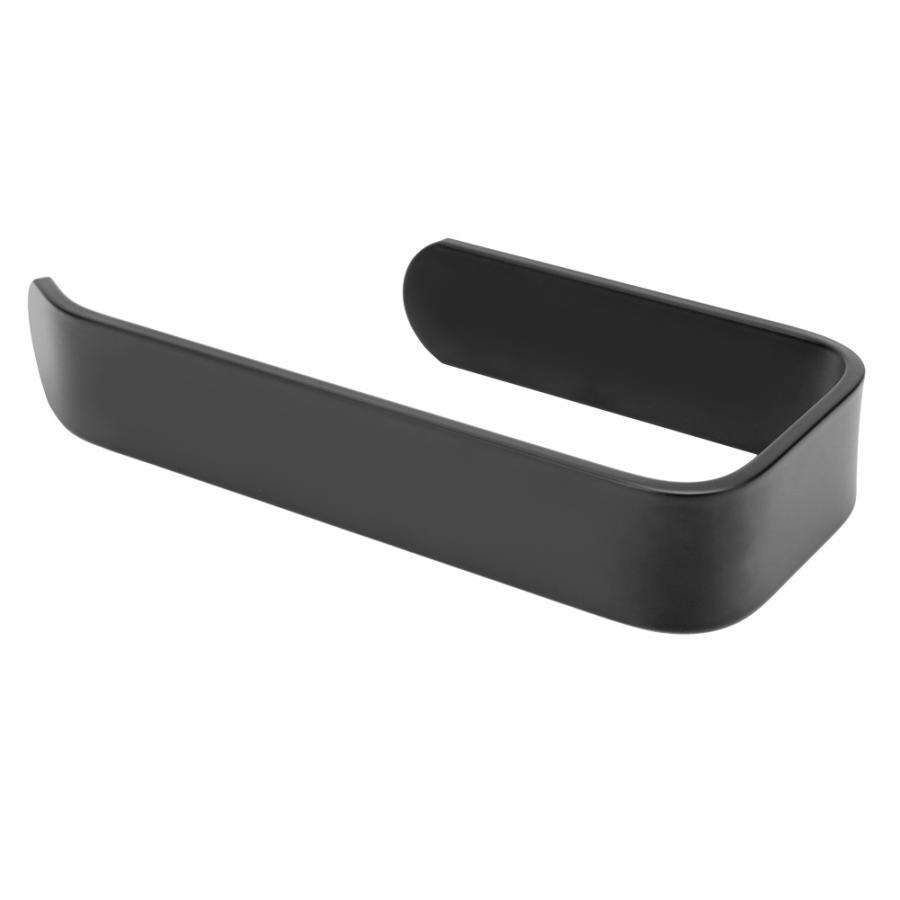 Alumimum Free Punching Toilet Roll Paper Holder Wall Mounted Towel Rack Bathroom Roller Tissue Holder Storage Shelf Rack