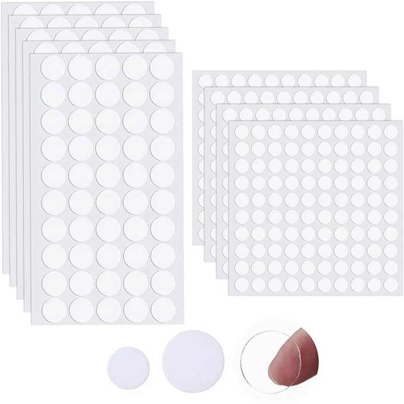 10/15/20mm Klebepunkte Verschlussbänder stärker Kleber transparent Doppelseitiger Acryl Aufkleber Wasserdicht Diy Scrapbooking Handwerk