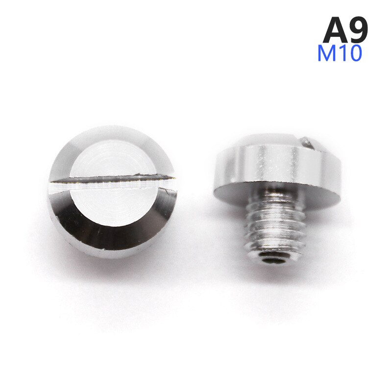2 pezzi M10 antiruggine moto in alluminio CNC specchietto retrovisore foro tappi viti supporto specchietto retrovisore accessori moto