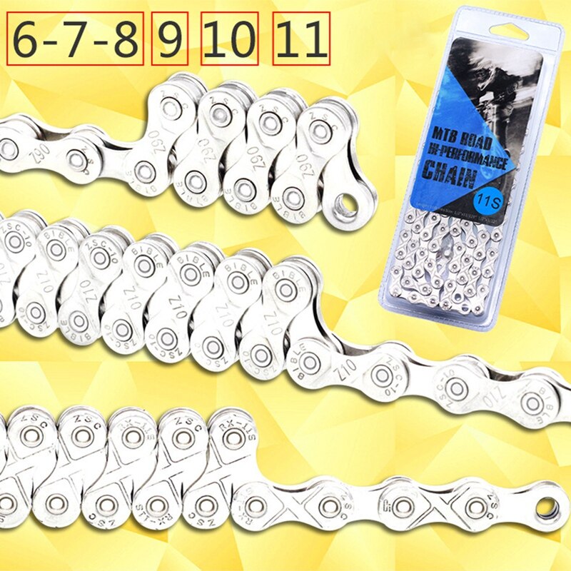 Mountain Bike Chain 6 7 8 9 10 11 Speed Mountain B... – Grandado