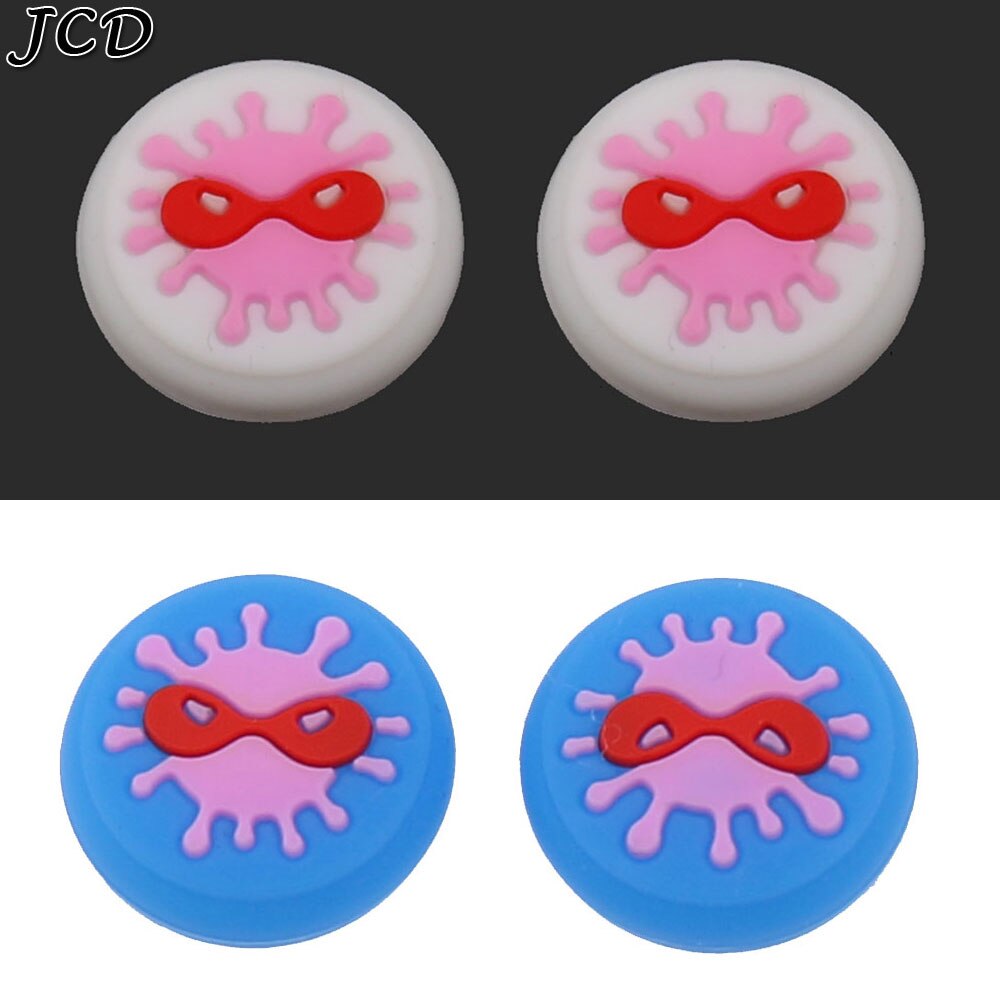 JCD 4pcs Silicone Caps For Nintend Switch NS Joy-Con Joystick Cover Thumb Stick Grip Cap For Joy con Controller Analog Stick Cap: 19 20 each 2pcs