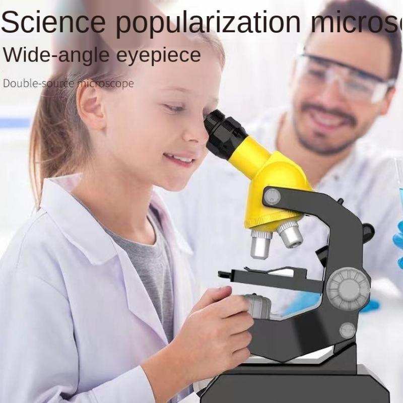 Wide-angle microscope exported to Germany with high-definition 1200 times childrens early education and student science and biol