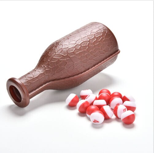 1 Uds juego de billar pool juego de Kelly Shaker Bottle con juego estándar de 16 bolas numeradas Tally Peas Snooker y accesorios de billar