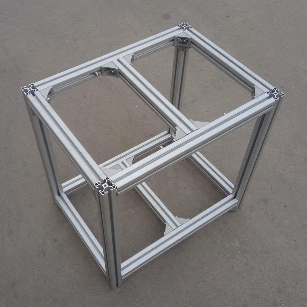 Cnim-sarjan alumiiniprofiililiitinsarja , 20 kpl kulmakiinnike ,40 kpl  m5 x 10mm t-uramutterit , 40 kpl  m5 x 10mm kuusiohylsy