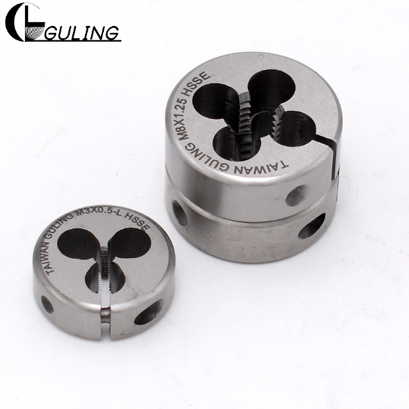 GULING Left Hand Thread 1pcs Hard Threading Die Tap UNF UNS standard HSSE Dies Tool for thread