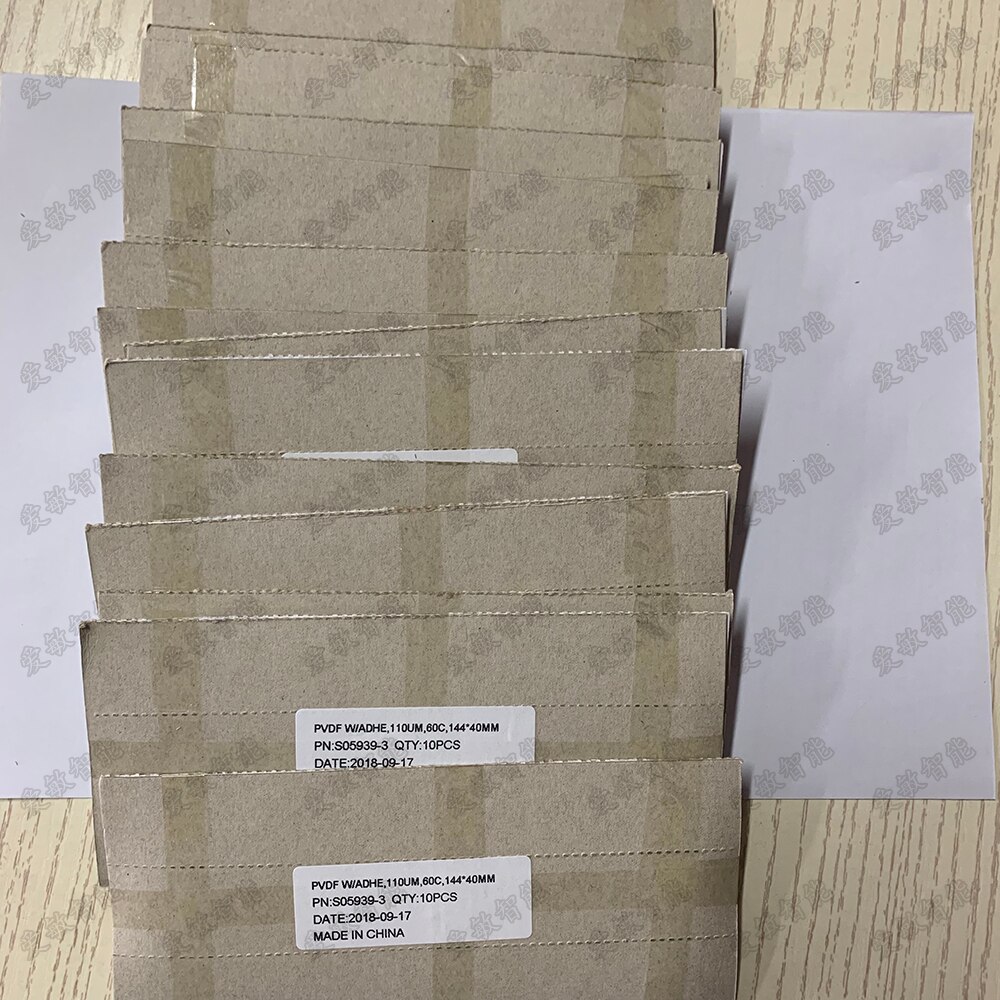 Transparent Polarized Film for Piezoelectric Film PVDF Sensor Guitar Instrument Pickup