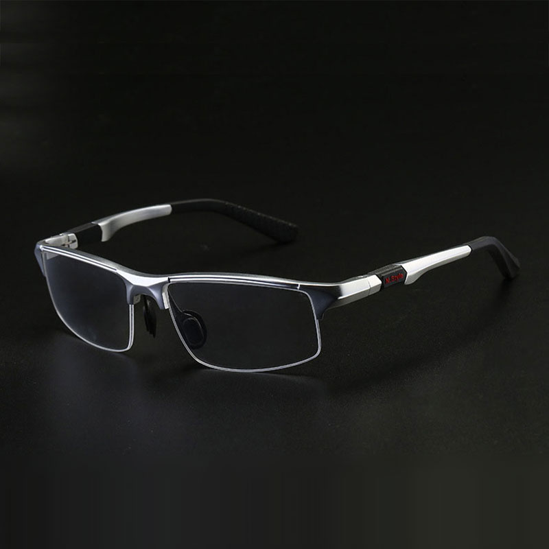 3121 Optische Brillen Frame voor Mannen Brillen Recept Bril Half Velg Man Bril Legering Frame Brillen