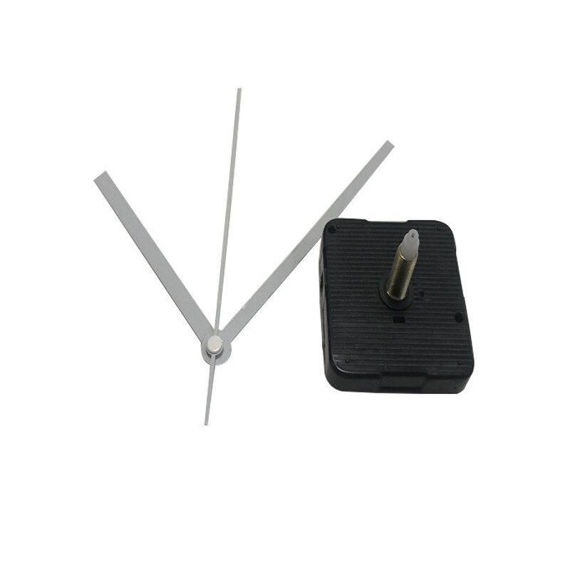 Quartz Clock Movement Mechanism Long Spindle White Hand Kit DIY