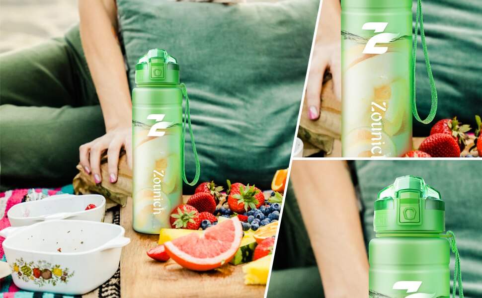 Reise flasker lekkasjesikker plast vannkoker 700ml bpa gratis sport vannflasker protein shaker utendørs tritan plast drikkeflaske