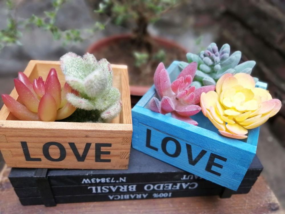 Pot de fleur moderne bébé Groot Pot de fleur stylo Pot jardin blanc plante pot en bois tissu intérieur jardinière succulente Pot bureau