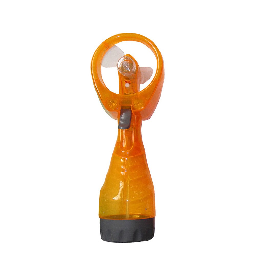 Ventilateur Portable de refroidissement à main, brume d'eau, 95x70x265mm: Orange