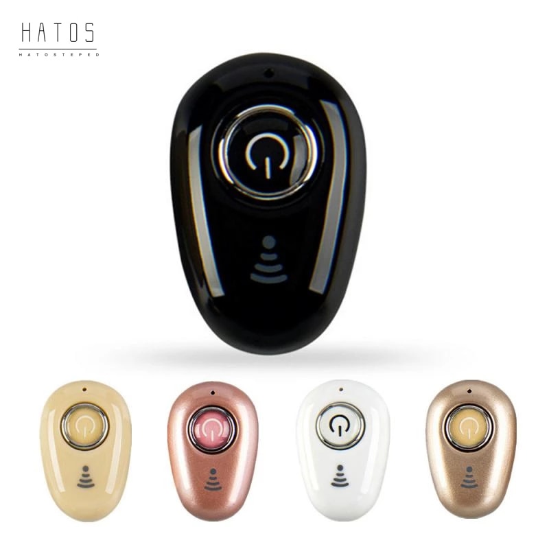 Mini auriculares inalámbricos con Bluetooth, dispositivo Invisible, con cancelación de ruido, manos libres, estéreo, TWS, con micrófono
