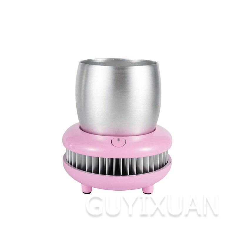 Refroidisseur De Boisson Portable - Mini Glacière Électrique Rafraîchit En 15 Min - USB, Tasse Aluminium Incluse