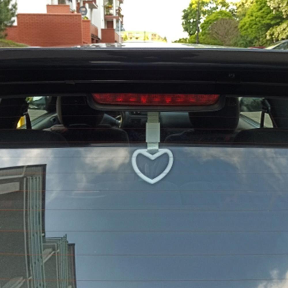 Nylonrem bil dragring handtag rem charm runt jdm styling tunnelbana drift tåg handtag bussrem charm leksaksbil ring tsurik  h2 b 4