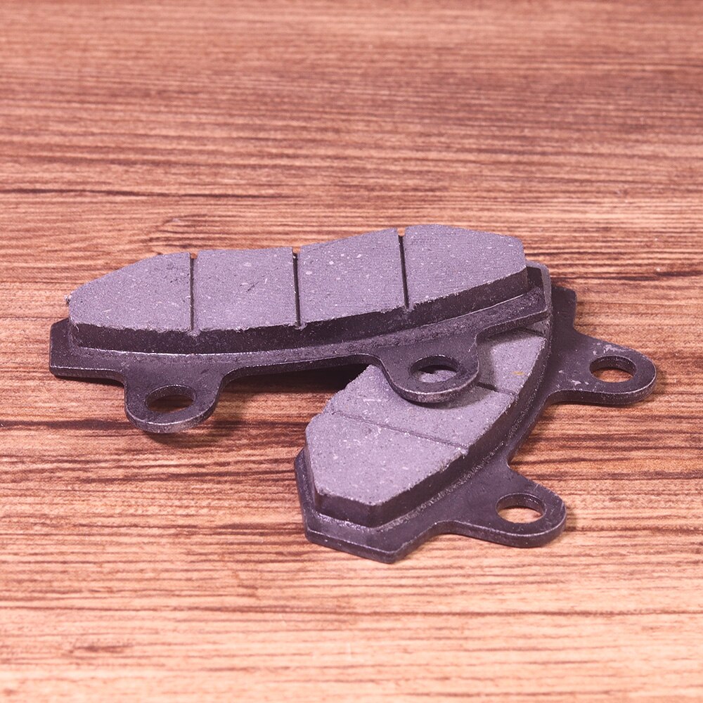 2Pcs Black Motorcycle Parts Front Brake Pads Disc Universal For Motorcycles ATV Scooters