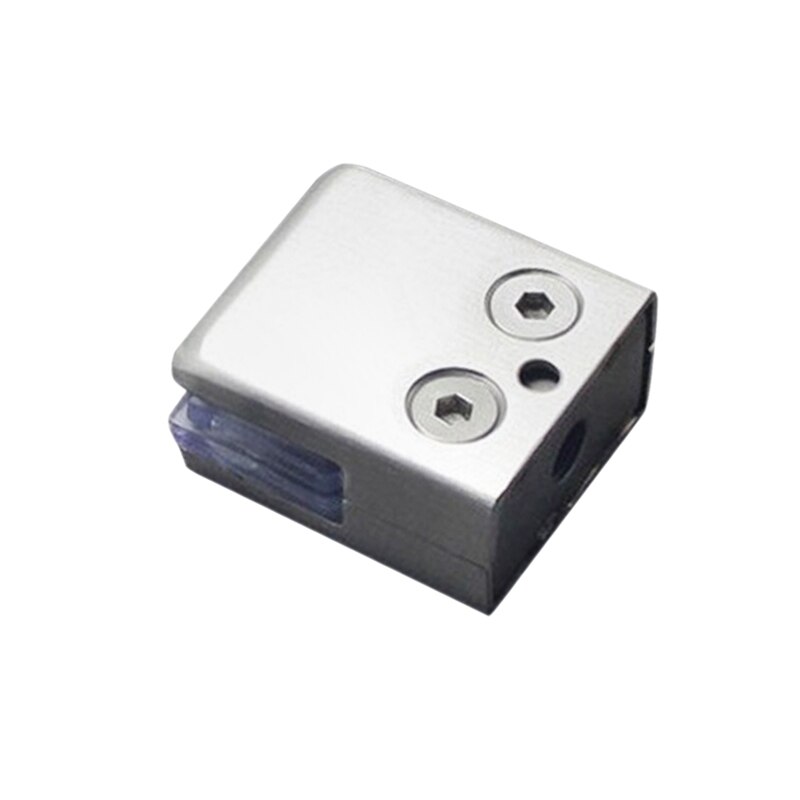 Medium Rvs Glas Sandwich Panel Clip Medium Glas Clip Vaste Beugel Vierkante Vis Mond Clip Plank Laminaat