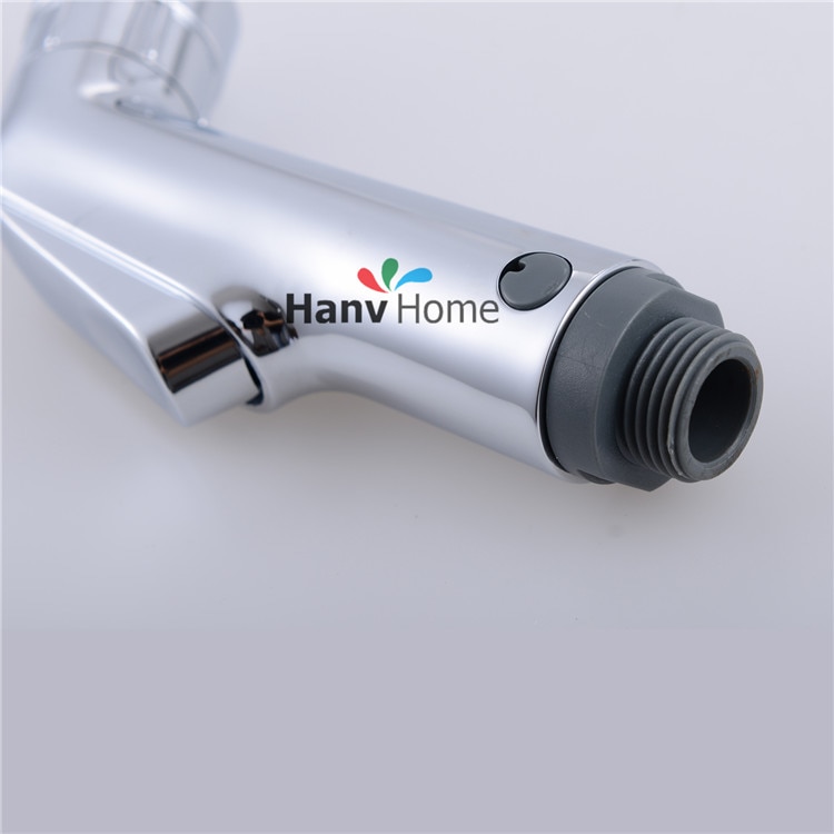Toilet badeværelse håndholdt bidet spray ble bruser sprøjtesæt bærbart shattaf jet douche kit & vinkelventil & slange & holder