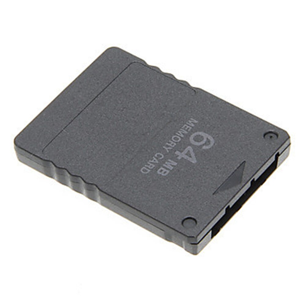 64MB Memory Card for PS2 Game Console High Speed Memory Expansion Cards Gaming Data Storage Black for PS2 Accessories