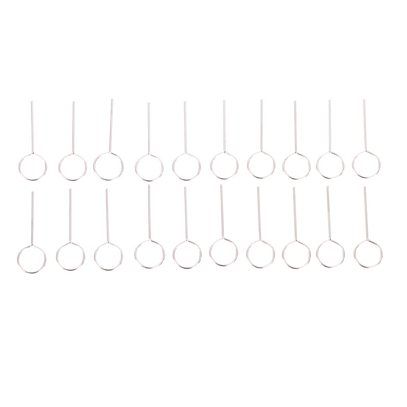 20Pcs Sim Kaart Lade Ejector Eject Pin Key Removal Tool Voor Iphone Apple Plus Huawei Xiaomi Redmi Telefoon