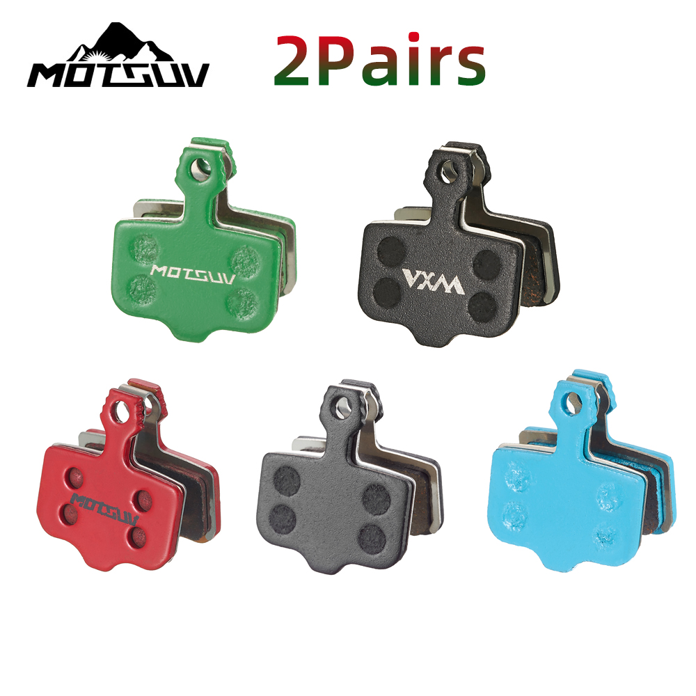 2 pares de pastillas de freno de bicicleta de resina/sinter/cerámica/cobre para AVID Elixir R/CR MAG 1 3 5 7 9, nivel SRAM, VIA GT,XO, XX, DB1 DB3 DB5