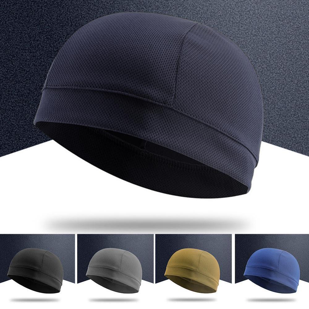 Motorhelm schedel binnenmuts coolmax hoed snel drogend ademende hoed racepet onder helm muts motorcrosshelm