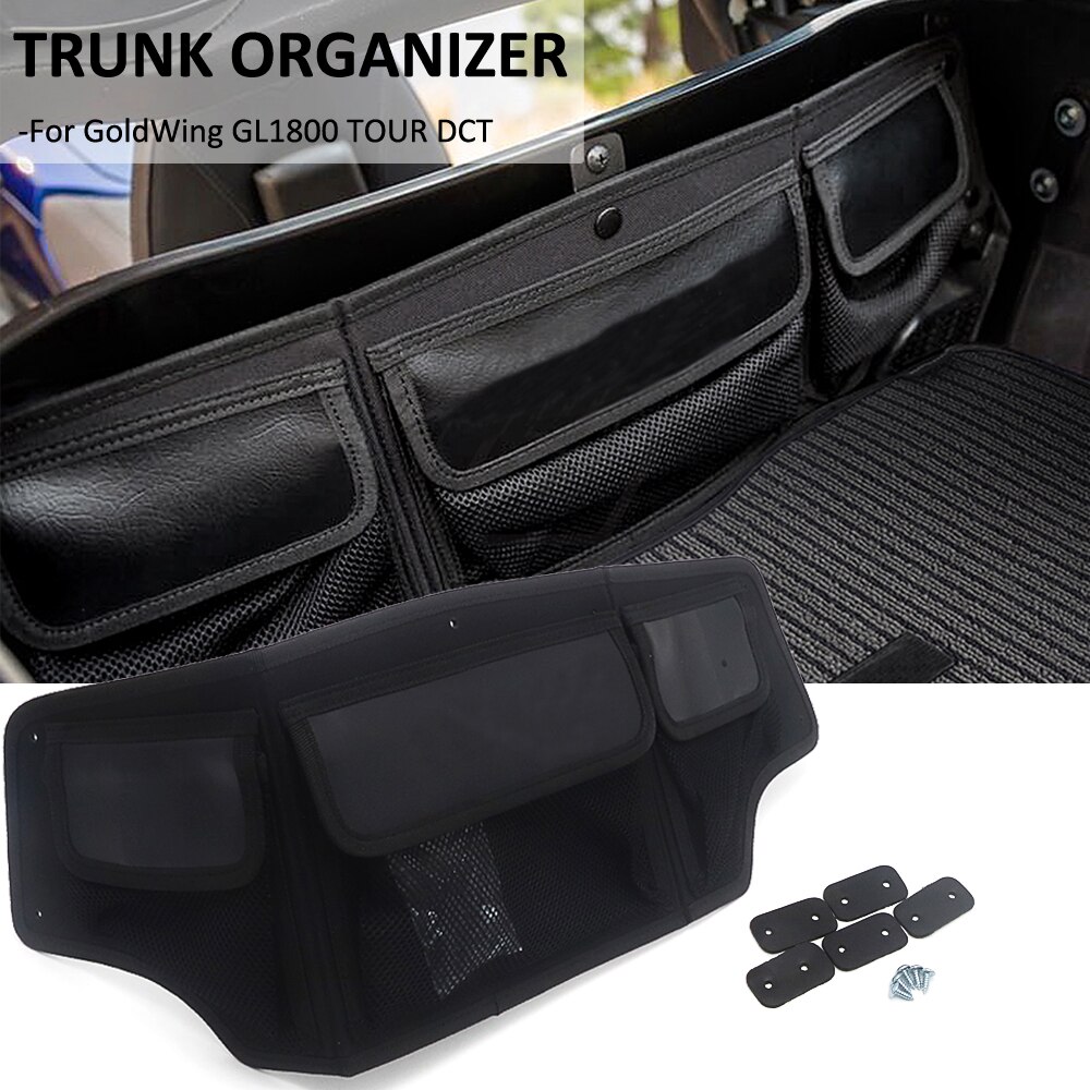 Motorcycle Trunk Organizer For Honda Gold Wing GoldWing GL1800 1800 TOUR DCT
