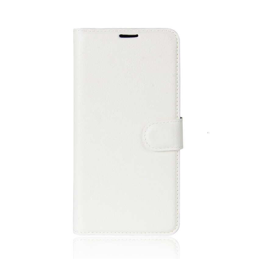 Coque arrière à rabat pour Xiaomi Redmi 4, sac à main avec fentes pour cartes, étui ajusté: White