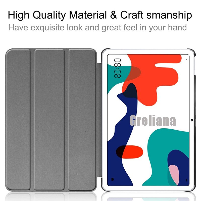 Étui pour tablette Huawei MatePad 10 4 10.4 10.4, support pliant, magnétique, housse intelligente pour Huawei MatePad