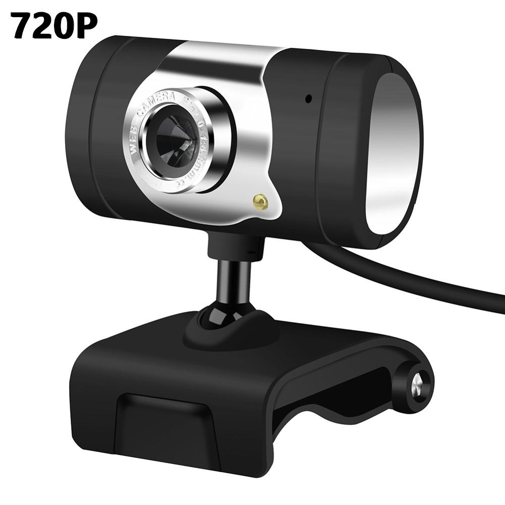 Webcam com foco automático hd, câmera de computador hd de 720p 1080p, 2 milhões de pixels com microfone, notebook e webcam para vídeo conferência