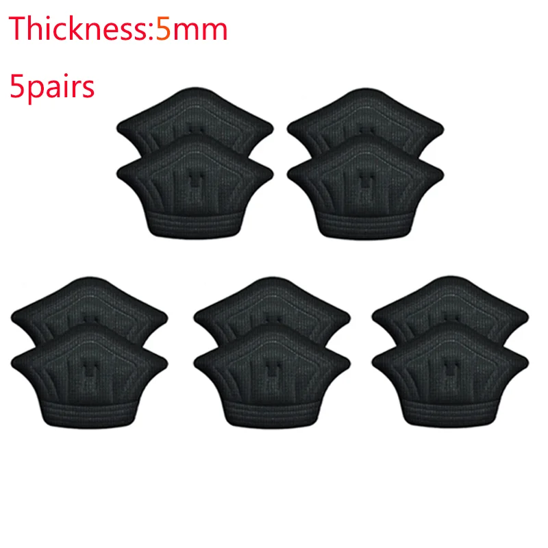 1-10 paia solette per scarpe patch tallone per scarpe sportive dimensioni regolabili piedi pad sottopiede protezione tallone adesivo posteriore scarpa pad: Arancione