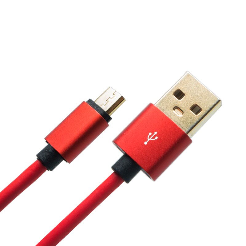 Micro USB Cable Fast Charging line for Android Mobile Phone Data Sync Charger Cable Smart Phone for tablet PC 30CM 1M 1.5M 2M 3M: Red / 1m