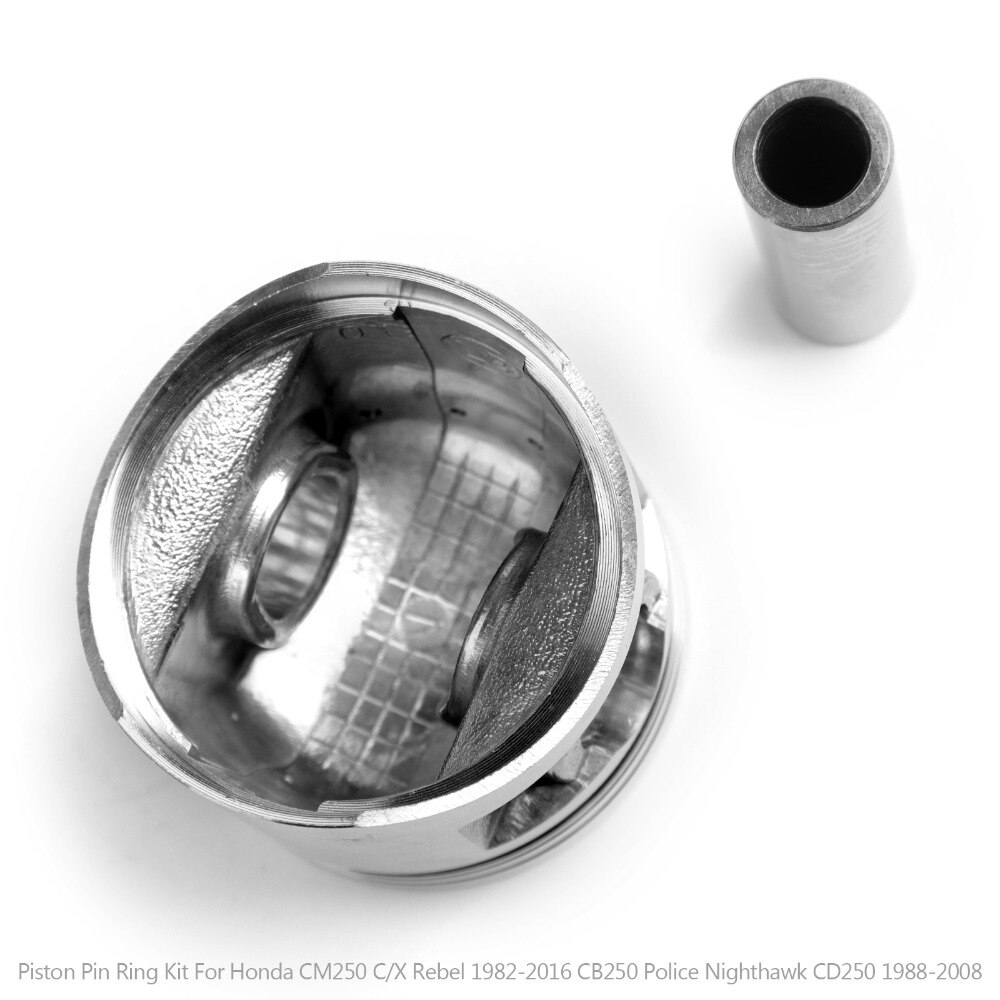 Areyourshop Motorcycle Bore Size STD 53mm Piston Kit For Honda Rebel CA 250 CMX250 +0.25,0.50,0.75,1.00 Motorcycle Accessories