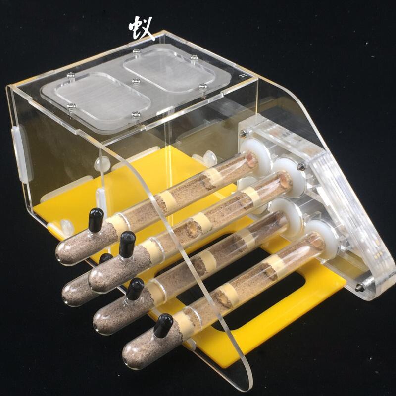 Ant Three-dimensional Test Tube Nest 5 Test Tube Ant Farm Yellow Acrylic Ant Large Workshop 15 Diameter Ant Villa