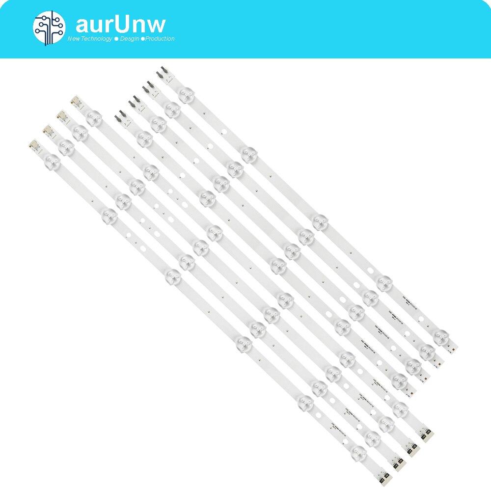 Kit de 8 PCS LED de retroiluminación para Samsung UE46H5373 UE46H6203 UN46FH6030F D3GE-460SMA-R2 D3GE-460SMB-R1 2013SVS46 3228N1