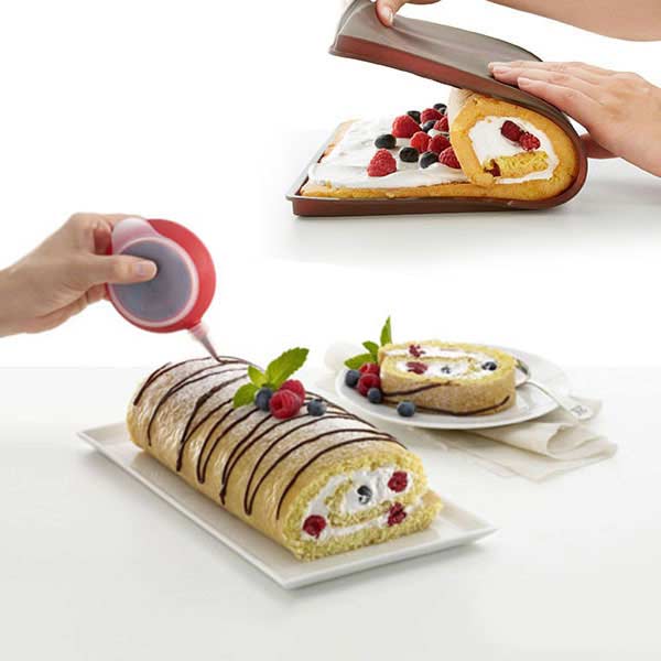 Non-stick Siliconen Multifunctionele Oven Mat Bakken Cake Pad Zwitserse Roll Pad Bakvormen Bakken Tools MAL999