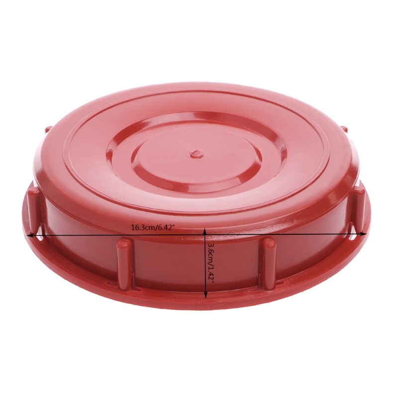 Tapa de tanque IBC de 275-330 galones, tapa de tanque, para Schutz Mauser, 163mm