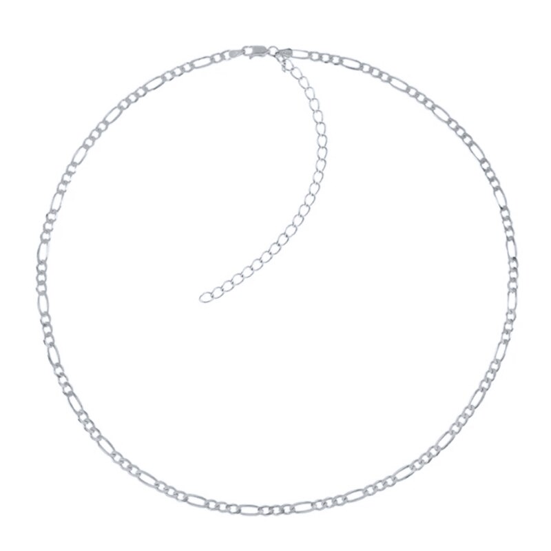 ROXI Classic Chain Clavicle Necklaces for Women Choker Gold/Silver Necklace Fine Jewellery Chains Sterling Silver 925 Collares: silver