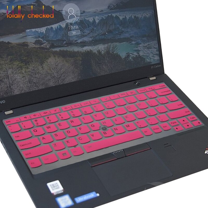 Miękka silikonowa klawiatura do laptopa obudowa ochronna skóra dla Lenovo Thinkpad Ibm X280 x380 X390 2019X270X260X240X240 S X250: pink