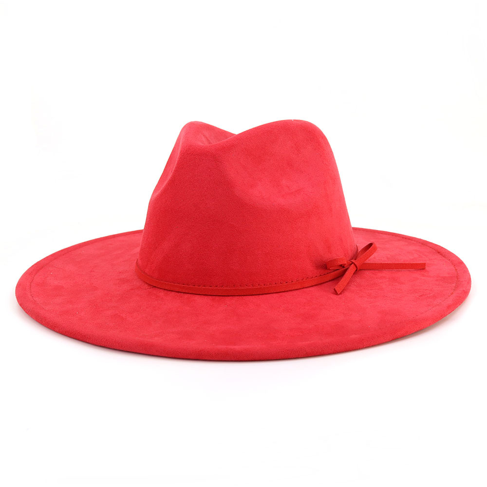 Ruskinds fedora hat med tilbehør i samme farve, dråbeformet top, bred skyggehat til mænd og kvinder, panamahat, chapeau homme, sombrero: Beige
