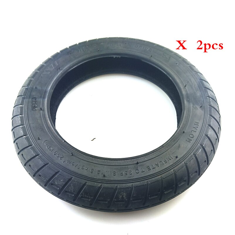 10 Inches Updated Tire for Xiaomi M365 Scooter Version Tyre Inflation Wheel Tubes Outer Tires for Xiaomi Electric Scooter: 2pcs outer tyre