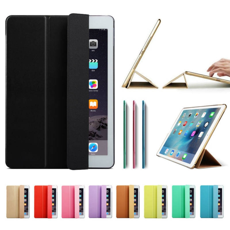 Luxury Tablet Shockproof Smart PU Leather Stand Slim Case Cover for Apple IPad Air 1 Coque for I Pad 5 6th Generation 9.7 Inch