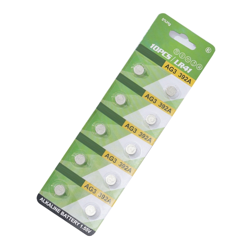 Opakowania zbiorcze po 10 sztuk LR1130 LR41 LR44 Bateria do zegarka Alkaliczne baterie guzikowe Baterie guzikowe do zabawek i