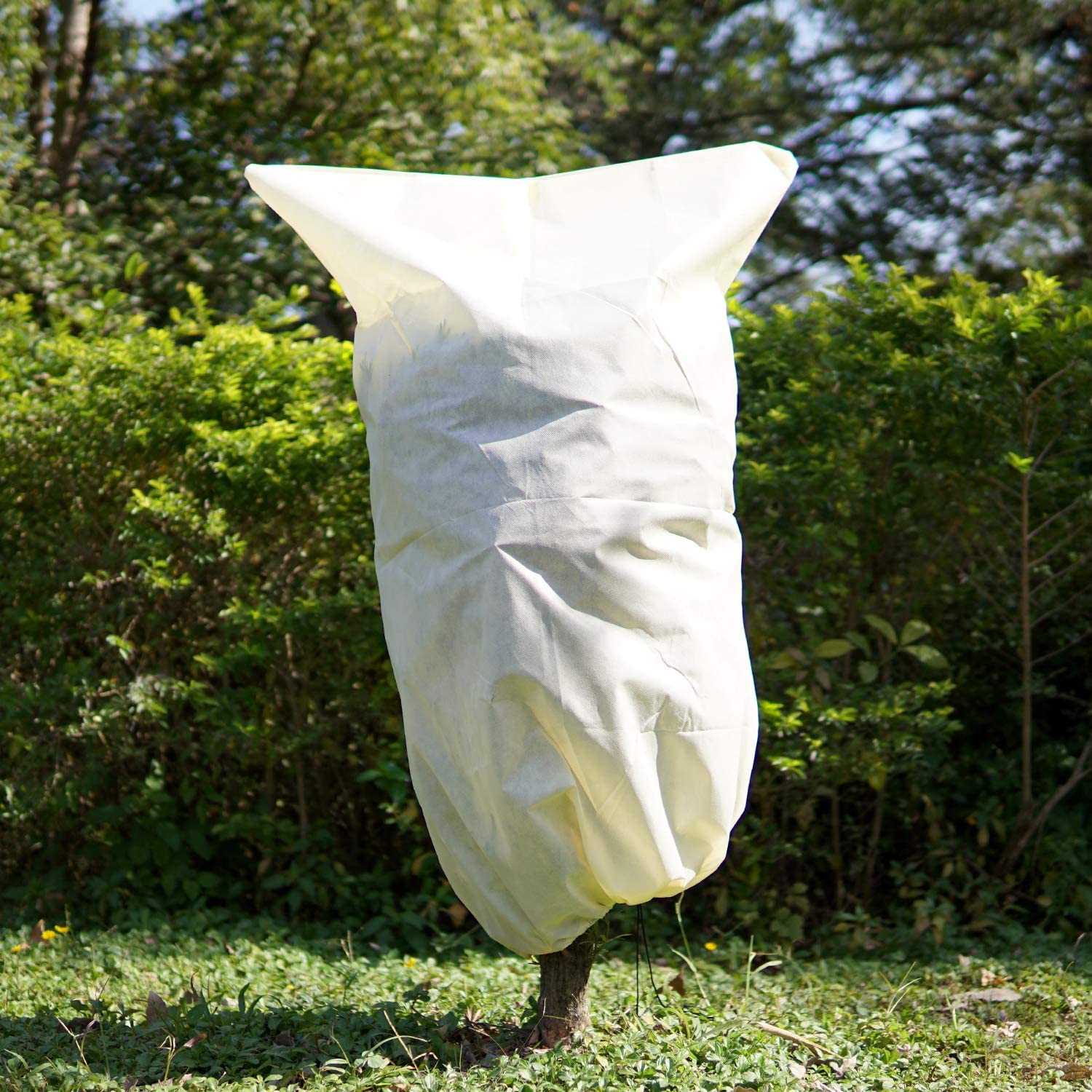 Warm Cover Tree Shrub Plant Protecting Bag Frost Protection Yard Garden Winter Garden Waterbulbs Redes De Proteccion Plant Cover