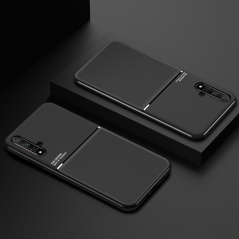 For Huawei Honor 20 Case Silicone Cover Shockproof Bumper For Huawei Honor 20 Pro 20s Nova 5T Magnetic Car Holder Coque