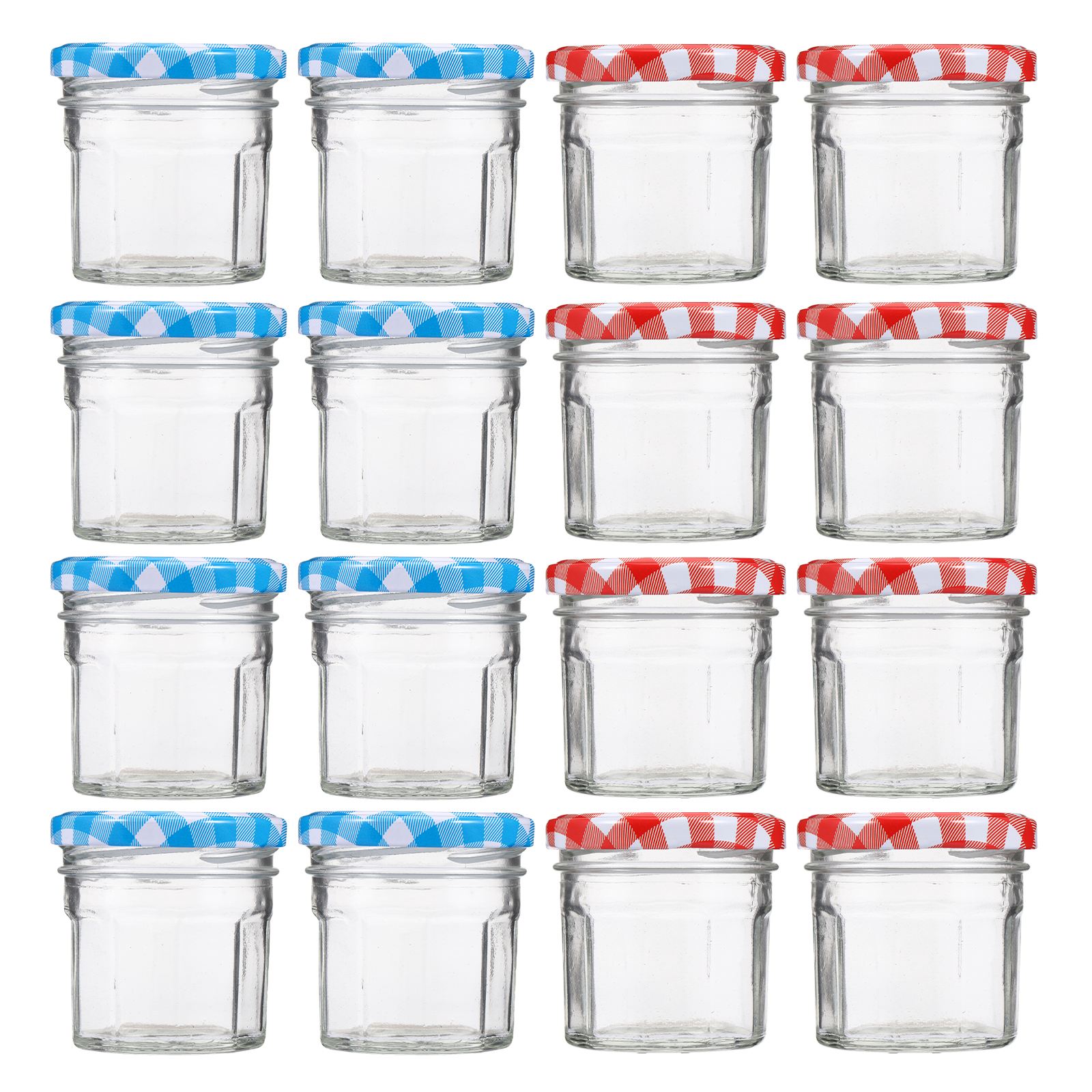 12pcs Glass Jam Honey Storage Jars Pickles Sealed Containers With Lid Honey Bottle Bird'S Nest Canned Sealed Storage Bottle
