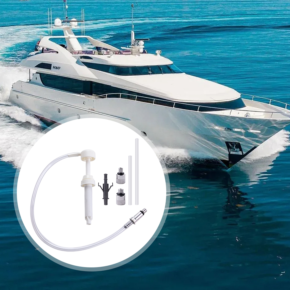 Transmission fluid marine pump with adapters gear lube pump marine lower unit gear oil pump for standard quart bottles