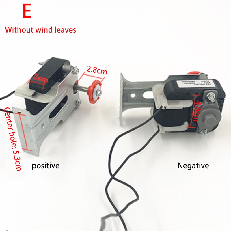 Replacement Refrigerator Freezer Cooling Fan Motor Fan Motor Asynchronous Motor for Refrigerator Repair Part