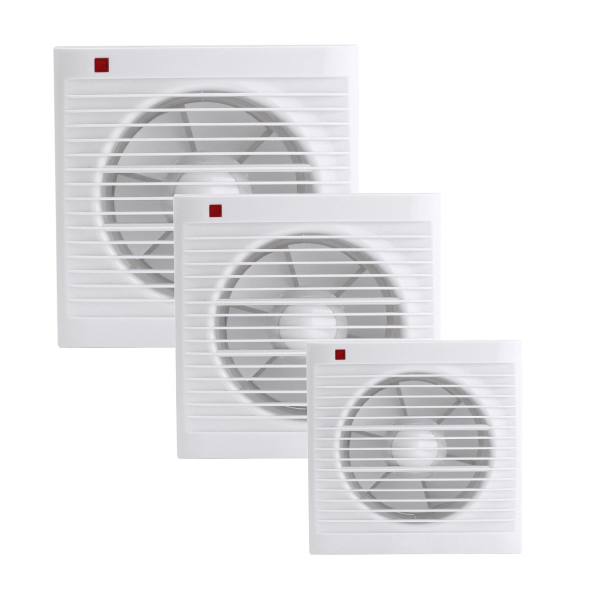 4 Inch 6 Inch 8 Inch Waterproof Mute Bathroom Extractor Exhaust Fan Window For Kitchen Toilet Ventilation Fans